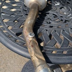 Used motorcycle muffler. Not sure what it came off of