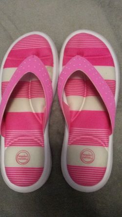 Pink sandals