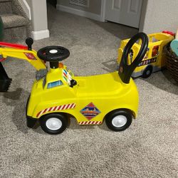 Toddler Construction Push/ride Truck 