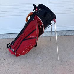 Wilson Staff Deep Red Stand Golf Bag