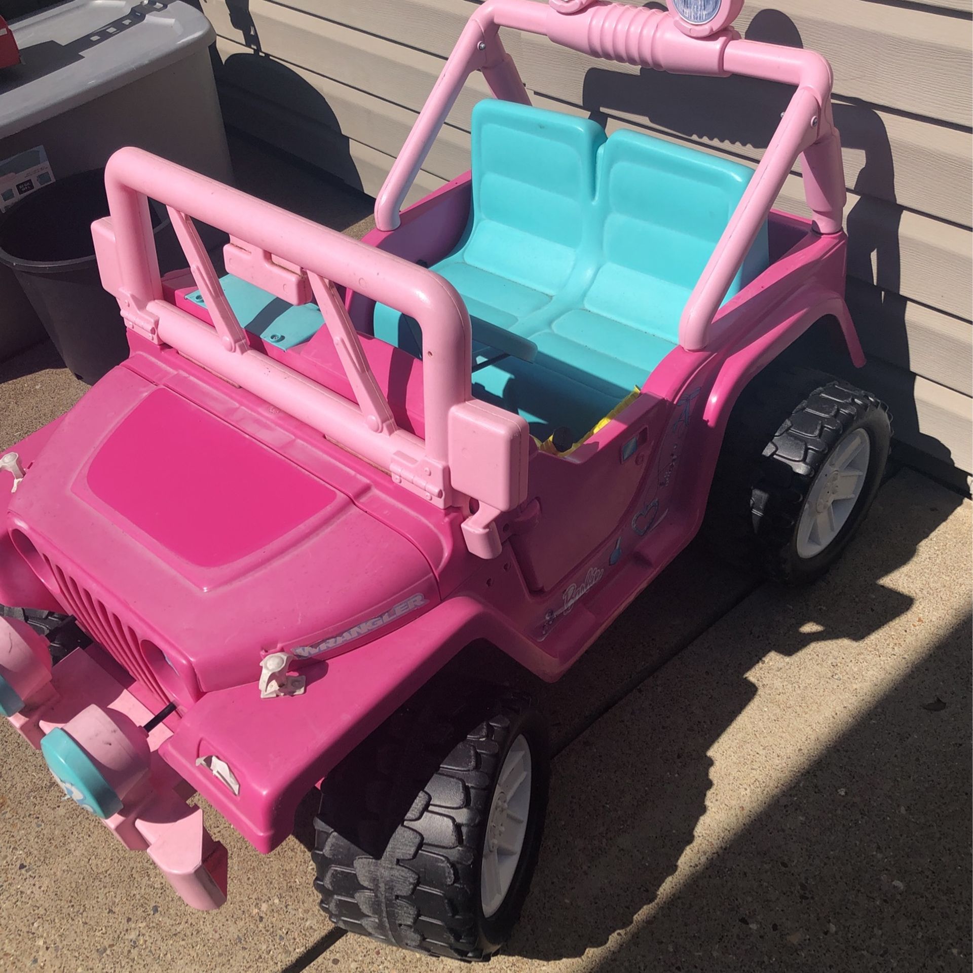 Barbie Battery Car Needs New Battery$60