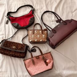 Coach bags for sale or trade! Read caption!