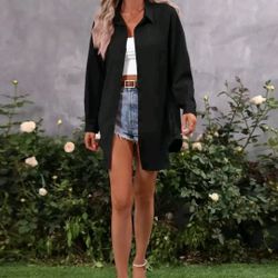 Long Button-up Shirt