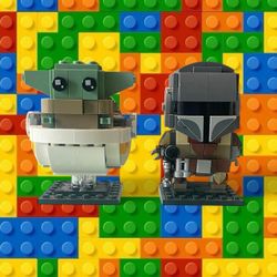 Lego Star Wars The Mandalorian & the Child Brickheadz 75317 Set 