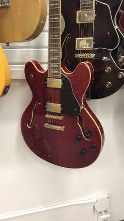 Peavey semi hollow body electric guitar, layaway available!