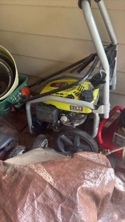 Mower  pressure washer