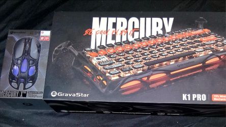 Mercury Gaming Keyboard and Mouse