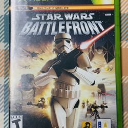 Star Wars: Battlefront (Microsoft Xbox, 2004) With Manual Tested/Works J179