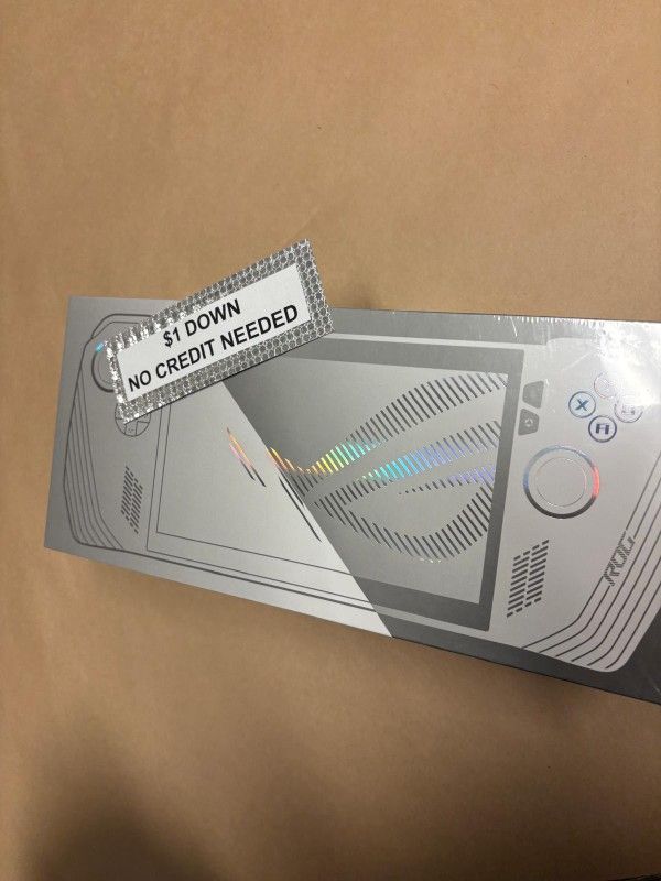 Asus Rog Ally 7 Gaming Console New - Only $1 Today Pay The Rest Later!