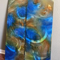 Original Abstract Metal Wall Art