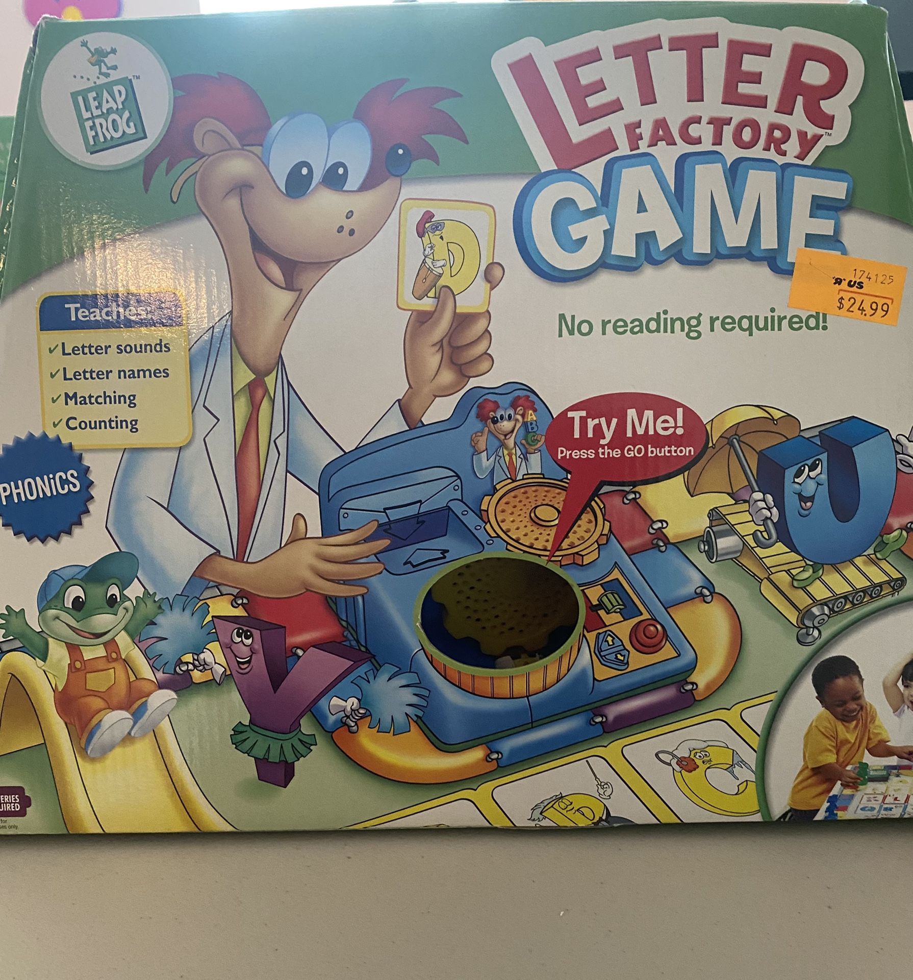 Leap Frog Letter Factory Learning Game