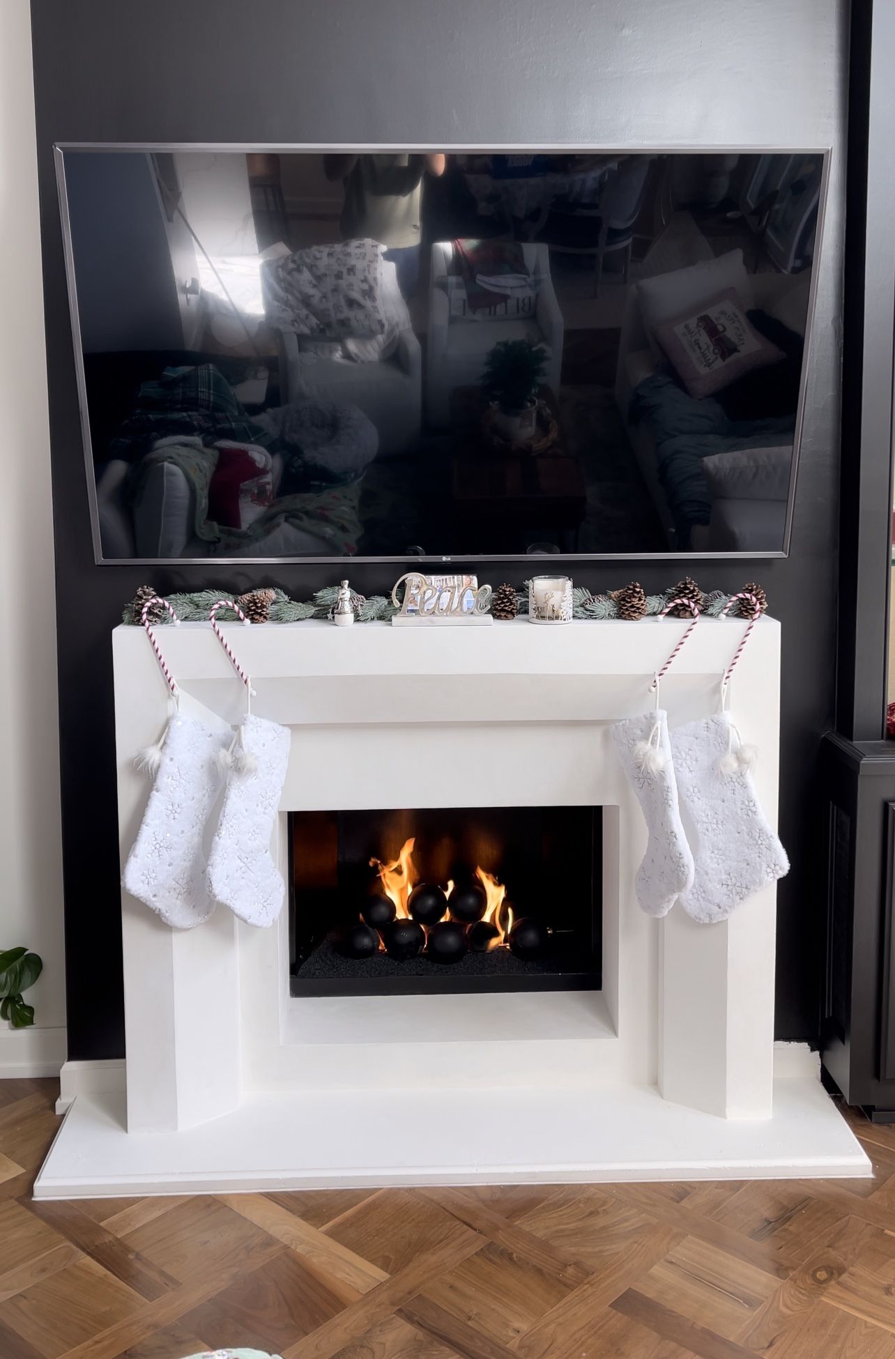 Fireplace Mantel Shelf Surround Remodel Modern