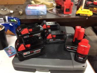 Milwaukee batteries