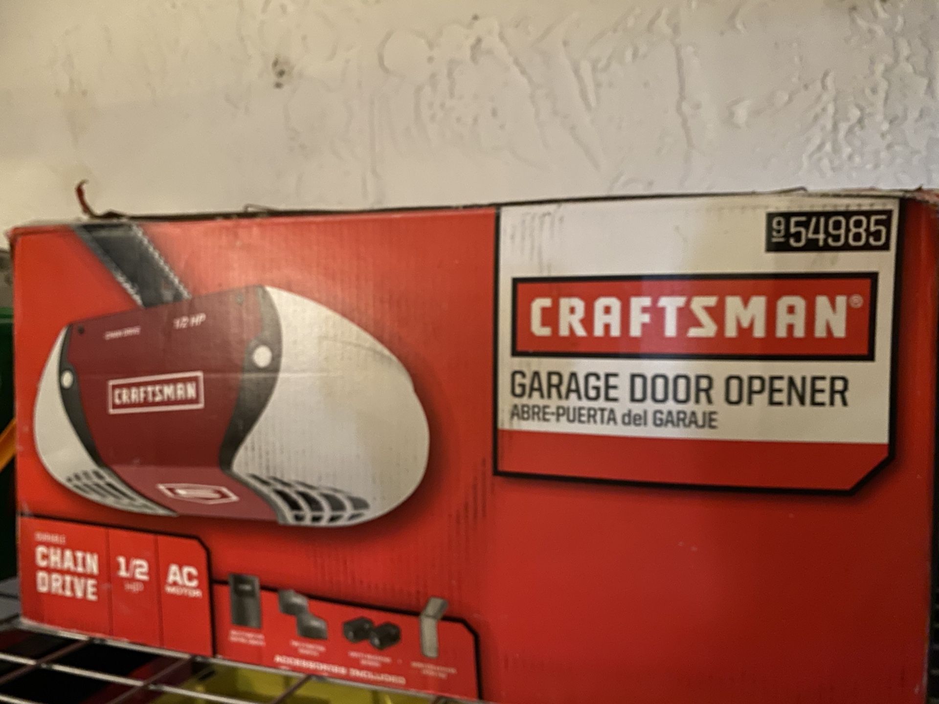 Garage Opener (CraftsMan) New Never Installed