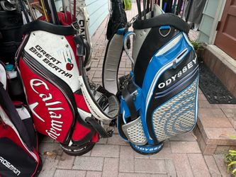 Callaway golf and odyssey golf tour staff golf bags $60 each