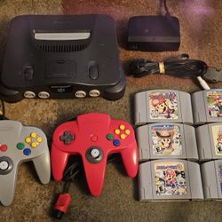 Nintendo 64 N64 Mario Bundle