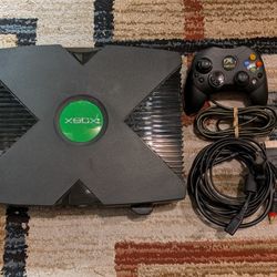 Microsoft Original Xbox Console Bundle! 120GB Hard Drive! 40 Games Included!