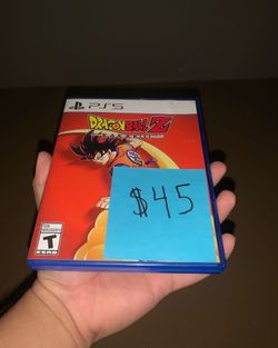 PlayStation 5 Video Game PS5 Dragon Ball Z Kai Kararot Goku Anime Manga