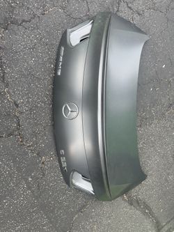 2018 Mercedes C63S AMG Trunk lid