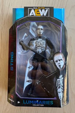 AEW Luminaries 6” STING #16b Series 2 Figure Walmart Exclusive