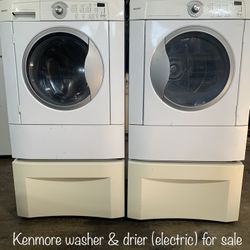 Kenmore Washer And Dryer 