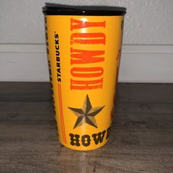 STARBUCKS TEXAS CERAMIC 12 oz. TUMBLER HOT OR COLD