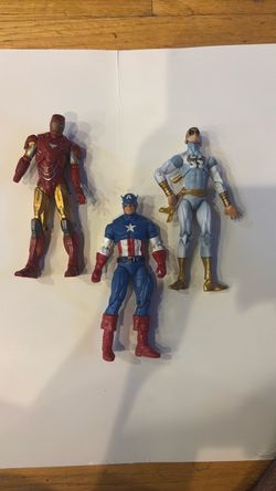 Marvel Action Figures Lot of 3