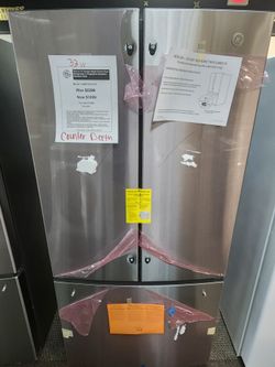 18.6 cu. ft. Counter Depth French Door Refrigerator in Fingerprint Resistant Stainless Steel