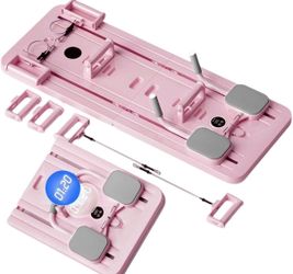 JANUA Pilates Board - 2024 Pilates Reformer Set, Multi-Purpose Foldable Pilates