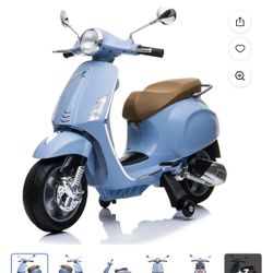 Electric Vespa scooter For Kids