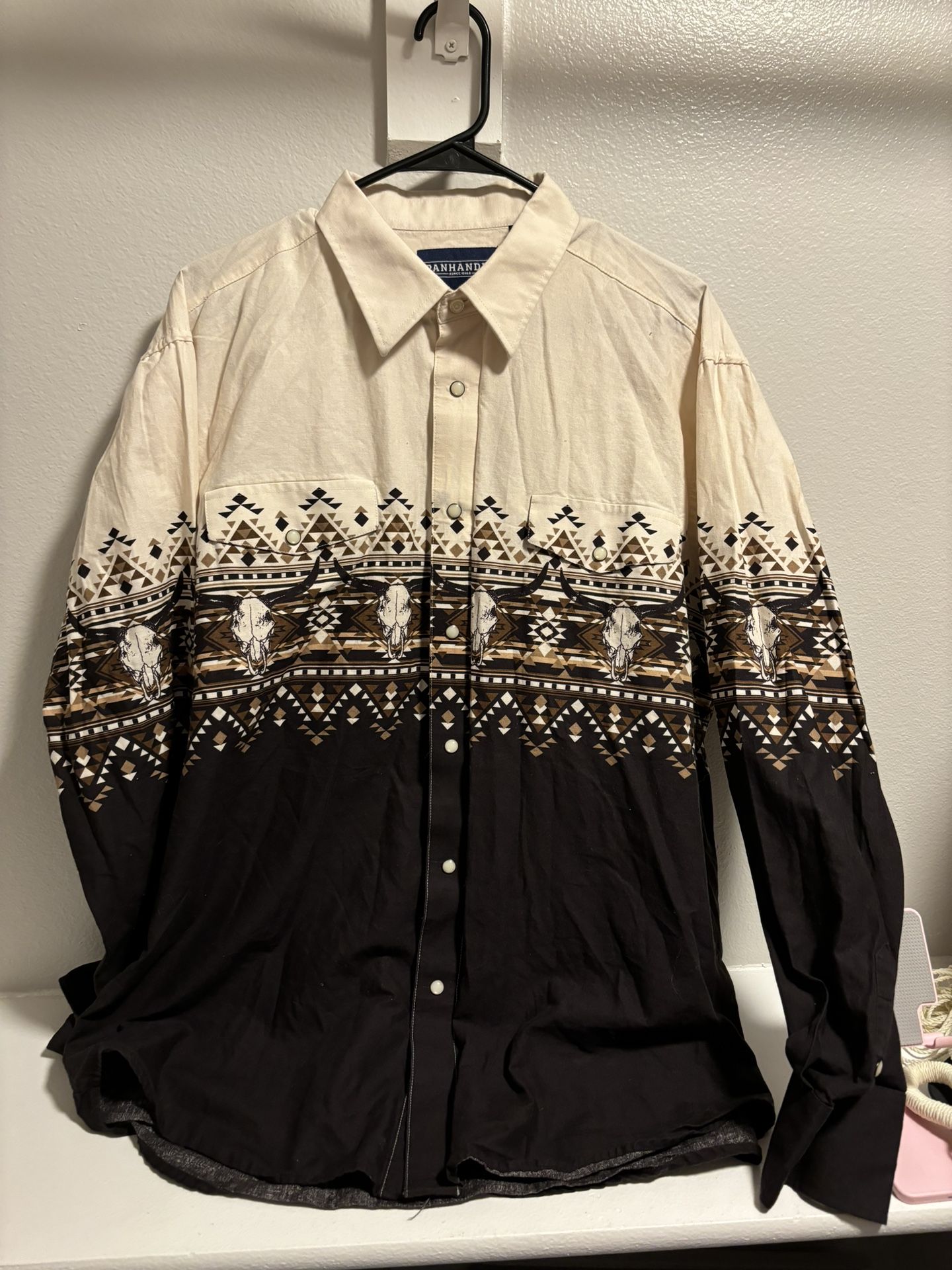 PANHANDLE BUTTON DOWN SIZE XL