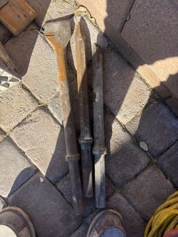 3 Jack Hammer Bits 