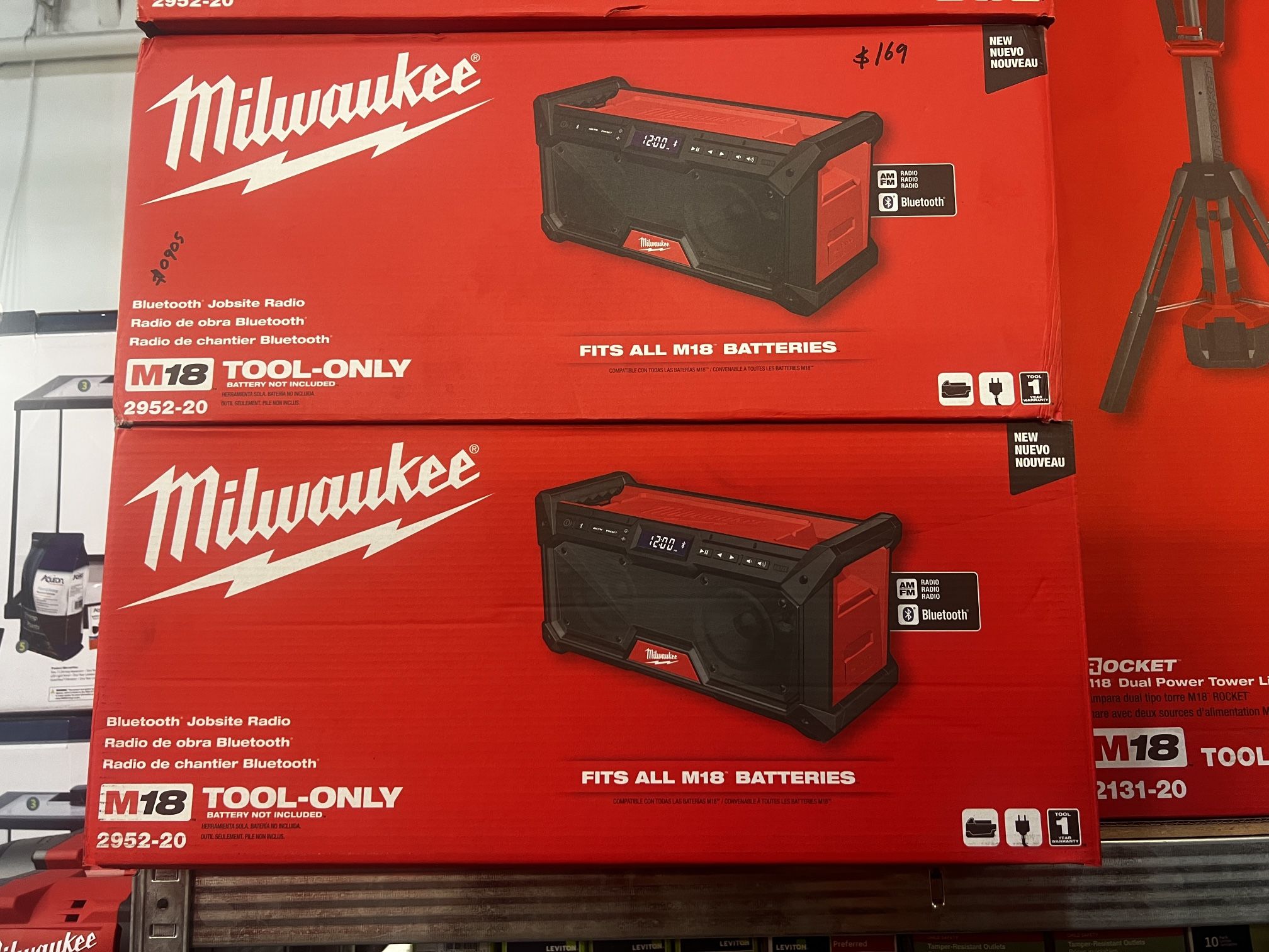 Milwaukee M18 Bluetooth Jobsite Radio Tool Only