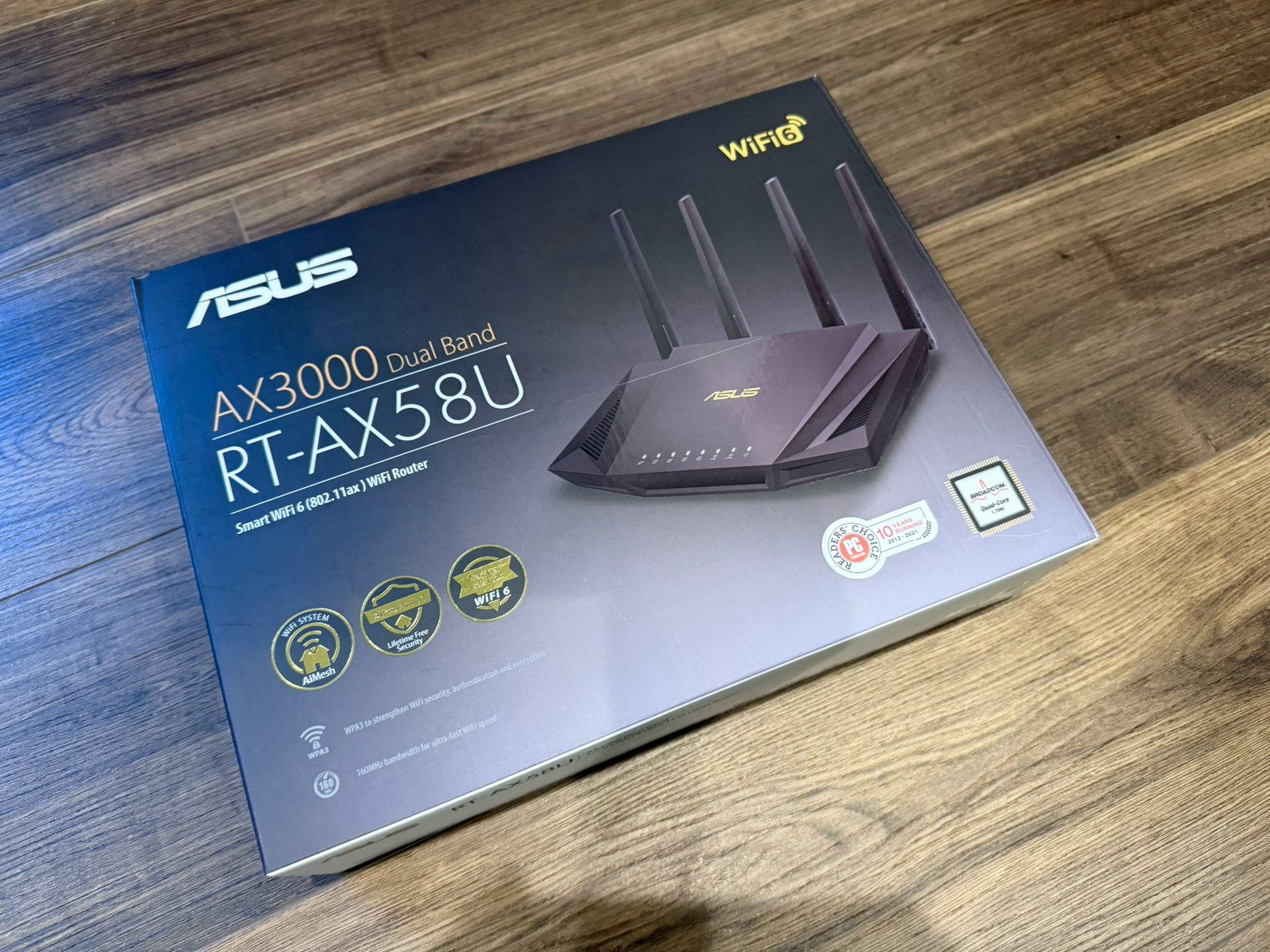 ASUS AX3000 RT-AX58U WiFi 6 Router