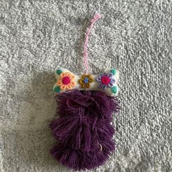 Keychain Tassel / Rear view Tassel
