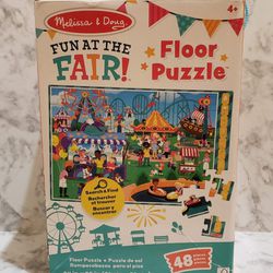Melissa And Doug Fun At The Fair Floor Puzzle 48 Pieces