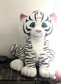 Plush White Tiger 