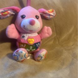 Vtech Little Singing Puppy Pink