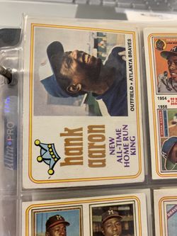 Hank Aaron Cards 