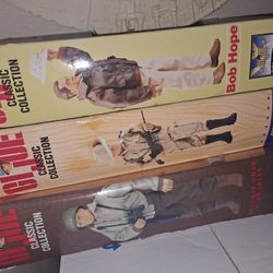 3 Gi Joe Action Dolls