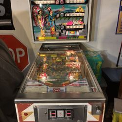 Vintage 1976  Aztec Pinball Machine (Williams Electronic Games, Inc.)