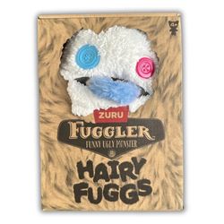 *NEW* Fuggler Hairy Fuggs Oogah Boogah Tongue White Funny Ugly Monsters 9" Zuru