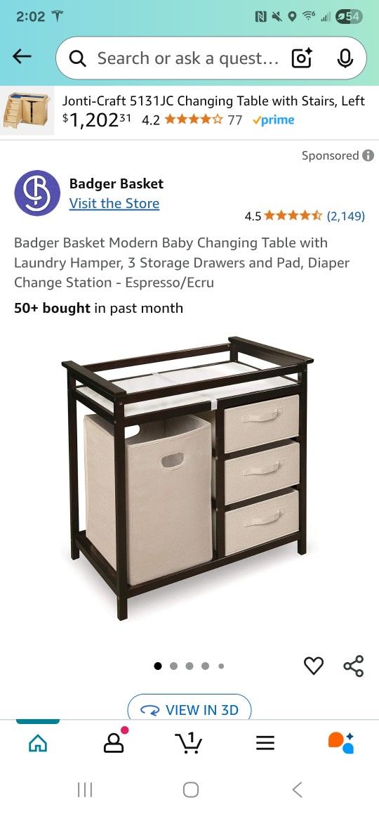 Changing Table