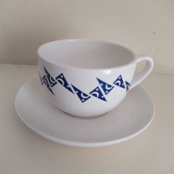 Disney Feature Animation Building Opening Coffee Cup And Saucer (1995).