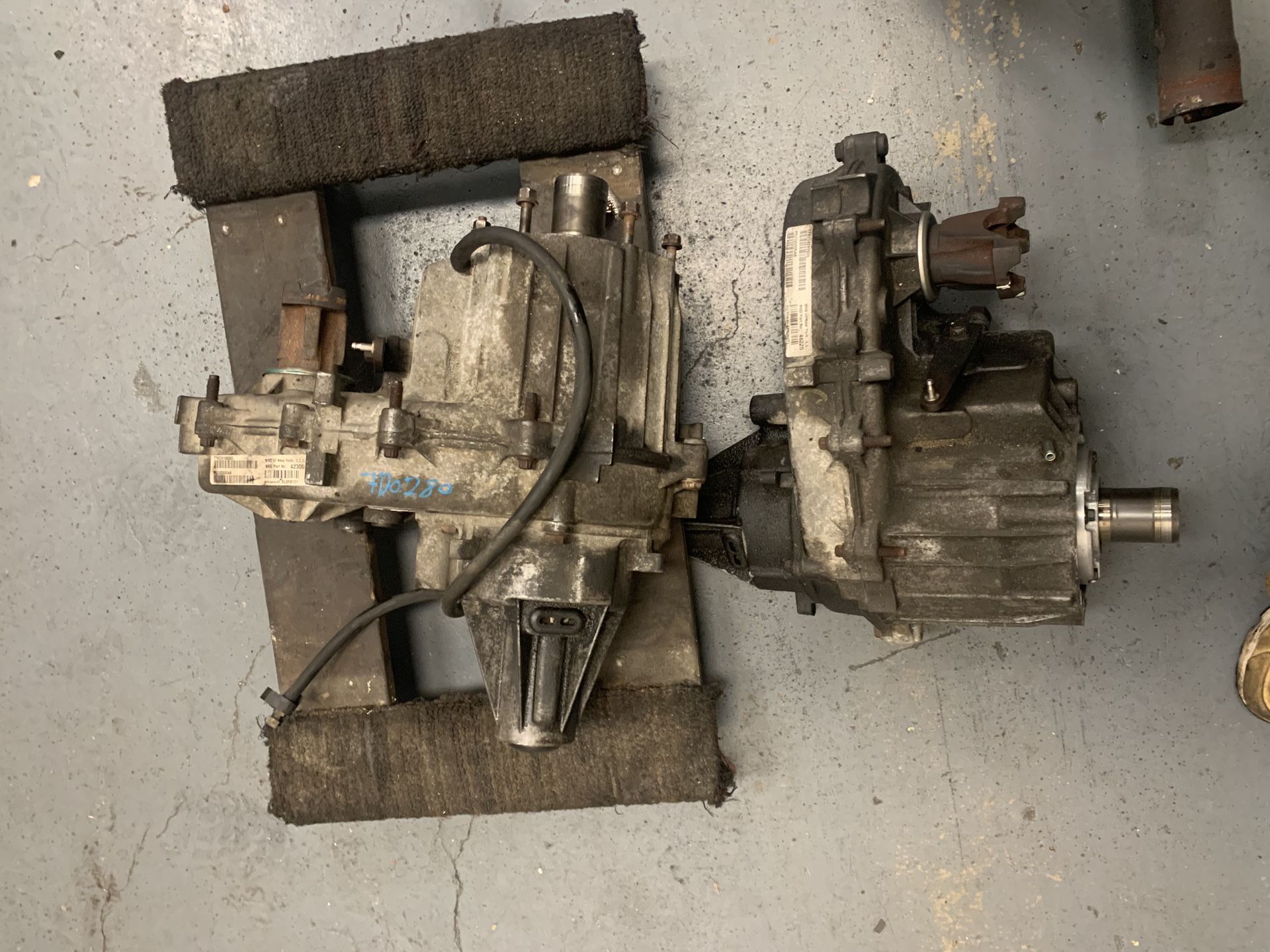 AWD transfer case for jeep