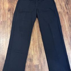 Men’s Size 34x32 Black Dickies Slim Straight Work Uniform Dungarees 