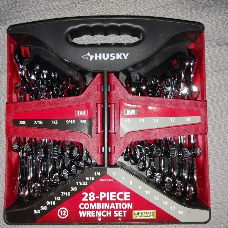 Husky 28 piece 2024 combination wrench set