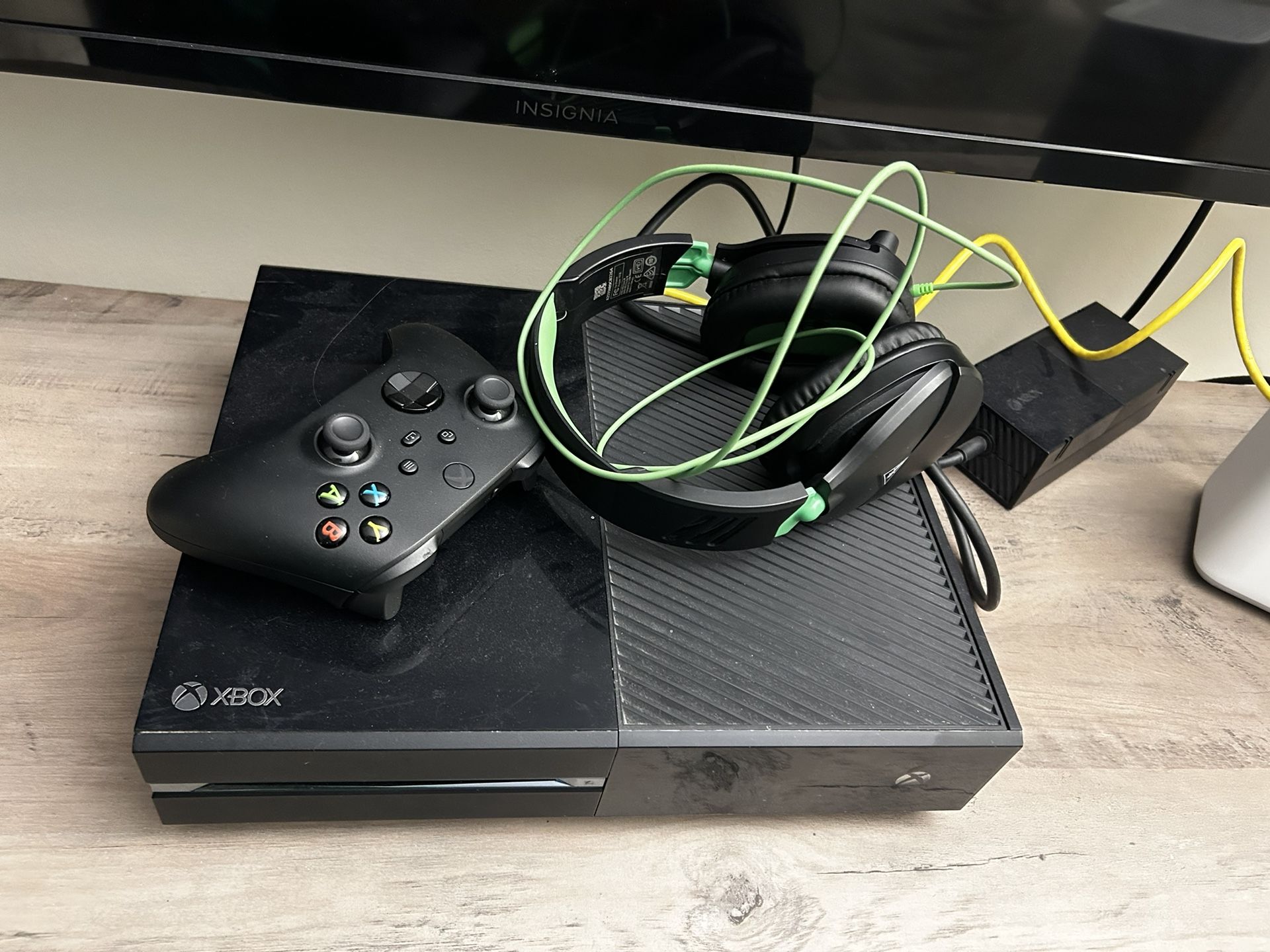 Xbox With Controller And Headset