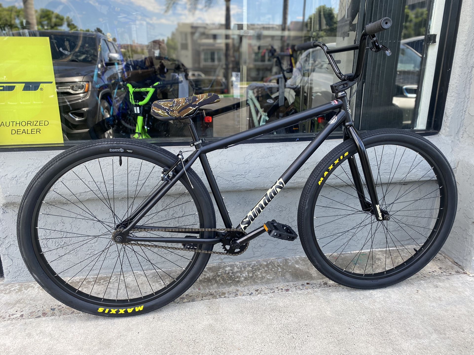 NEW Sunday High C 29” Big Wheel Bmx Wheelie Bike Bicycle Matte Black