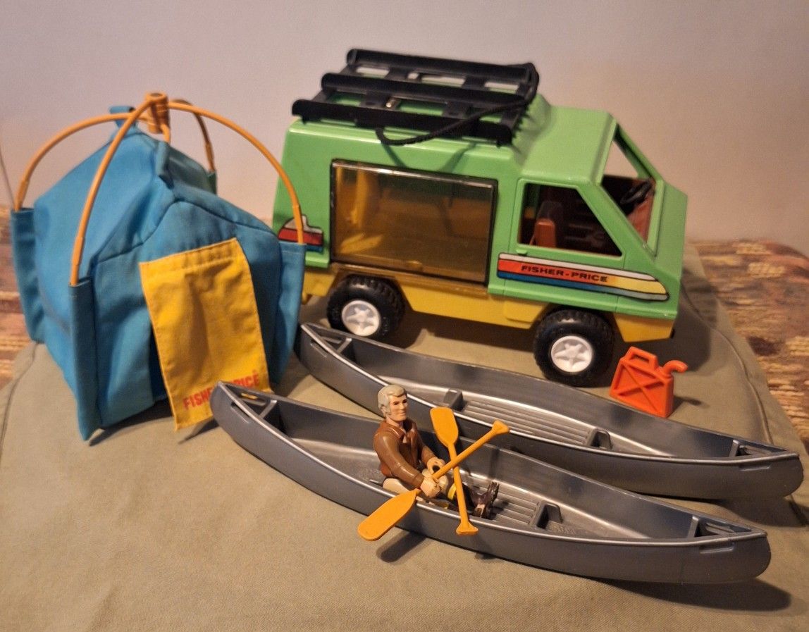 Vintage Fisher-Price Adventure Series Assortment-1970's